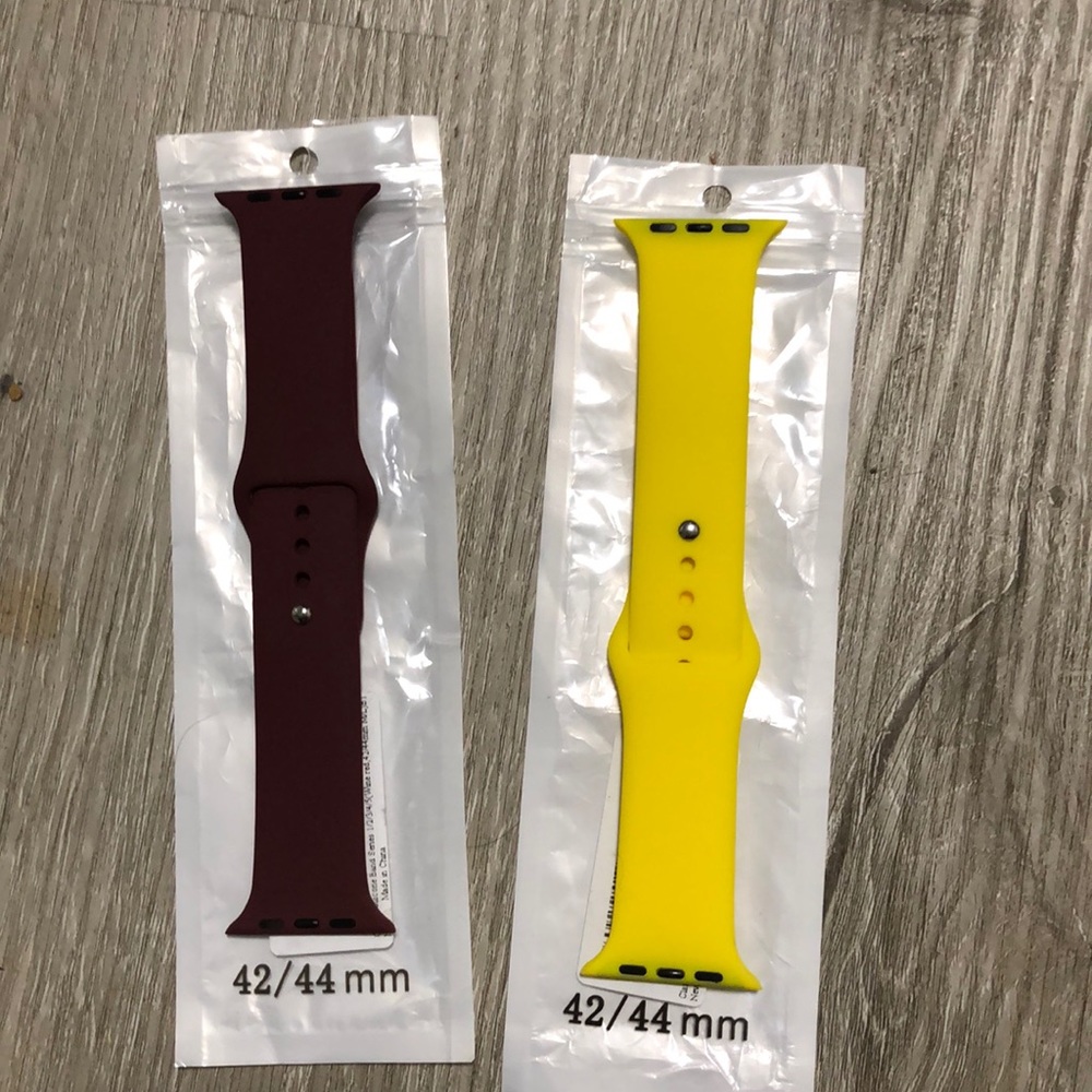 ***2/$15*** Bundle of 2 Silicone  Iwatch sport band